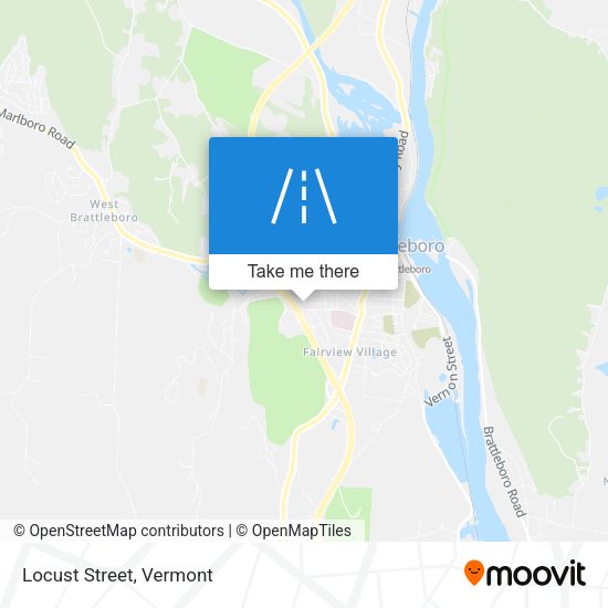 Mapa de Locust Street
