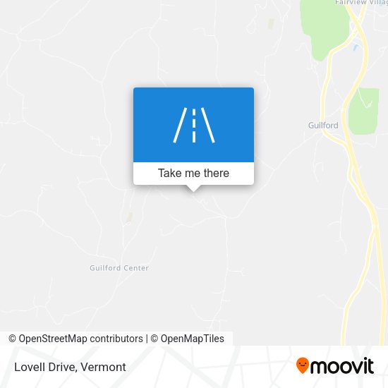 Mapa de Lovell Drive