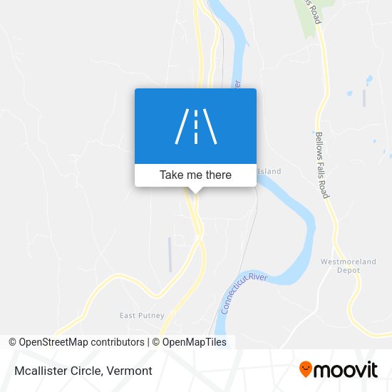 Mapa de Mcallister Circle