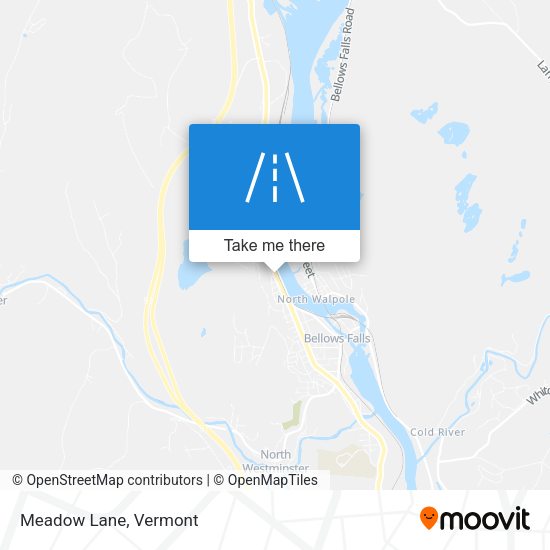 Mapa de Meadow Lane