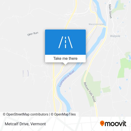 Mapa de Metcalf Drive