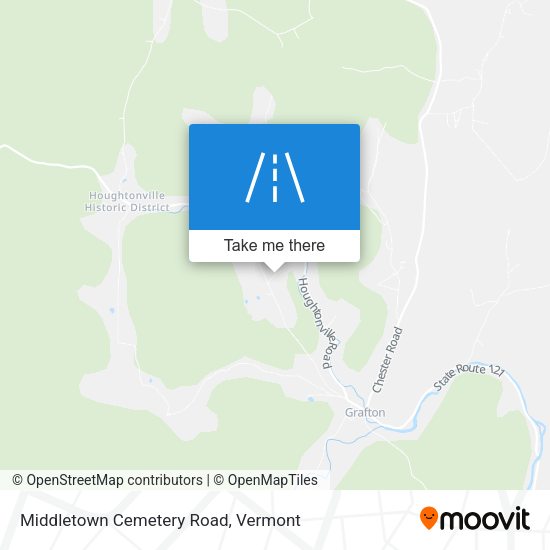 Middletown Cemetery Road map