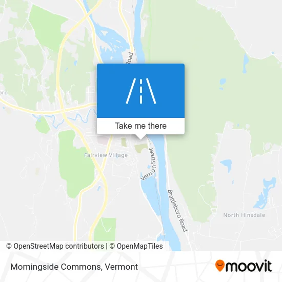 Morningside Commons map