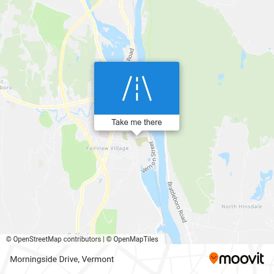 Morningside Drive map