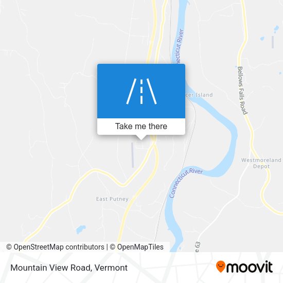 Mountain View Road map