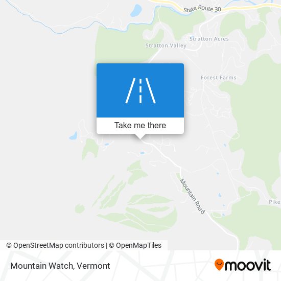 Mountain Watch map