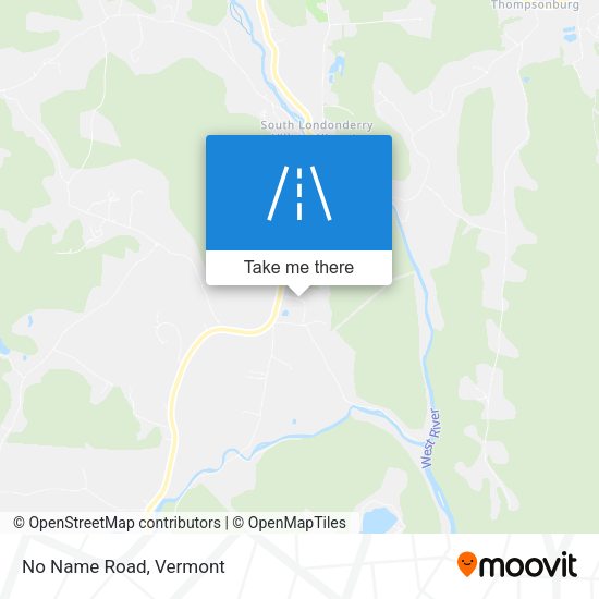 Mapa de No Name Road