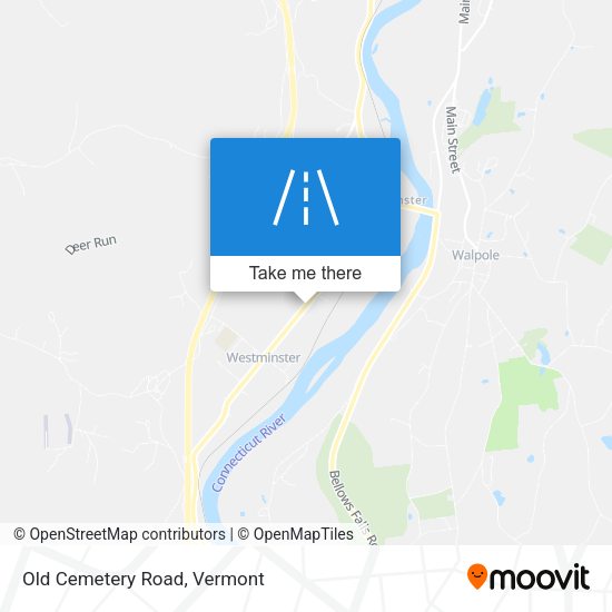 Mapa de Old Cemetery Road