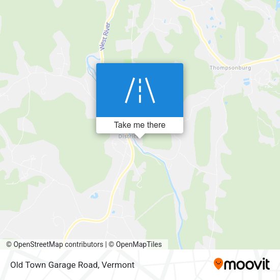 Mapa de Old Town Garage Road