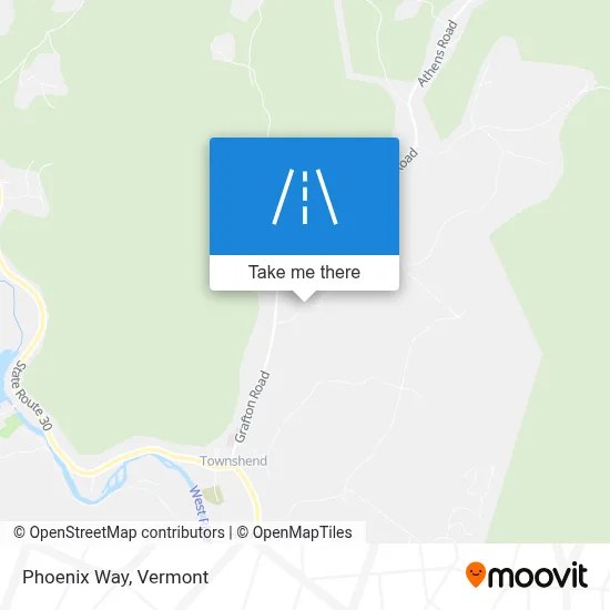 Phoenix Way map