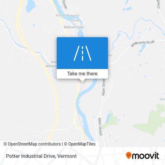 Mapa de Potter Industrial Drive