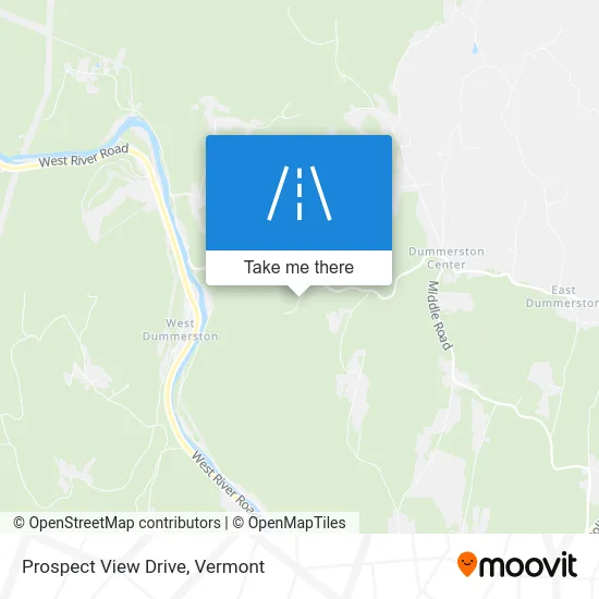 Prospect View Drive map