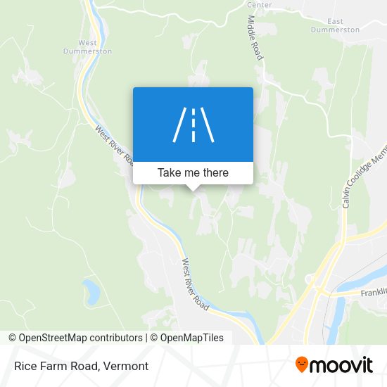 Mapa de Rice Farm Road