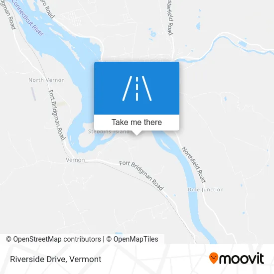 Riverside Drive map