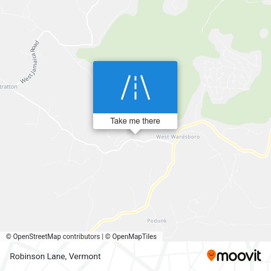 Mapa de Robinson Lane
