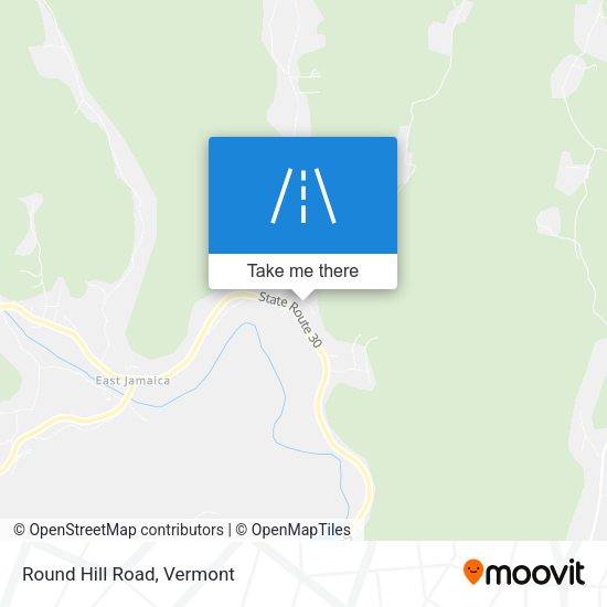 Mapa de Round Hill Road