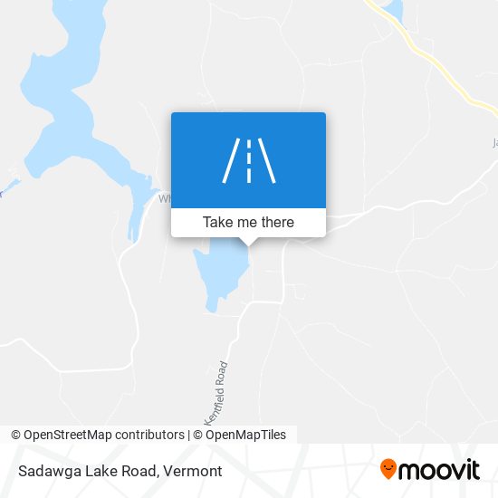 Mapa de Sadawga Lake Road