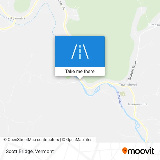 Scott Bridge map