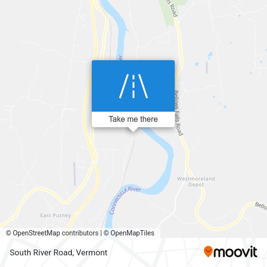 Mapa de South River Road