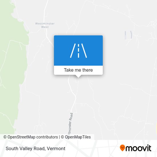 South Valley Road map