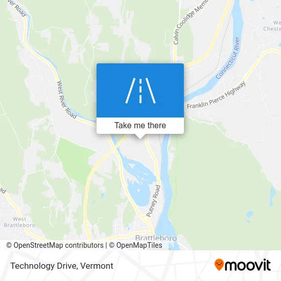 Technology Drive map