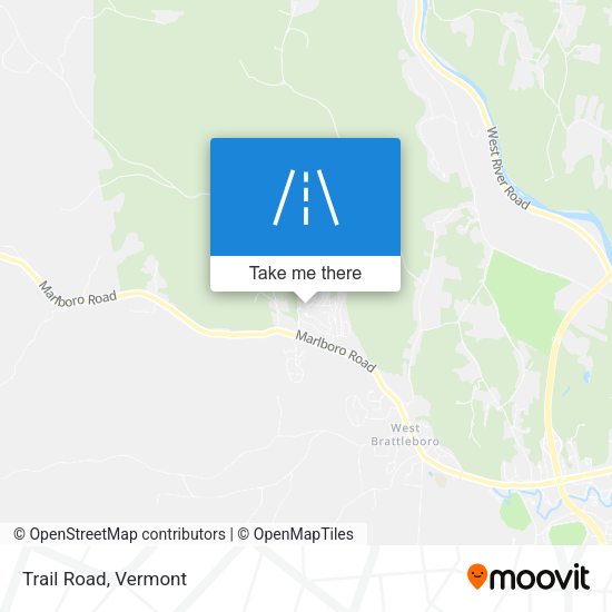 Mapa de Trail Road