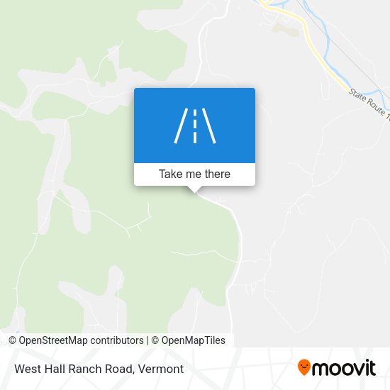 West Hall Ranch Road map