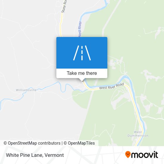 Mapa de White Pine Lane