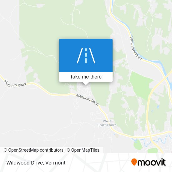 Mapa de Wildwood Drive