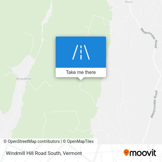 Windmill Hill Road South map