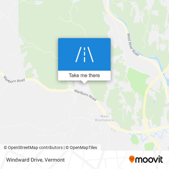 Windward Drive map