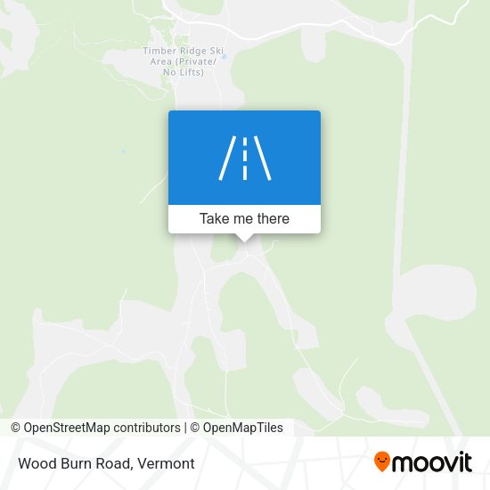 Mapa de Wood Burn Road