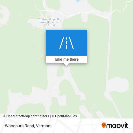 Woodburn Road map