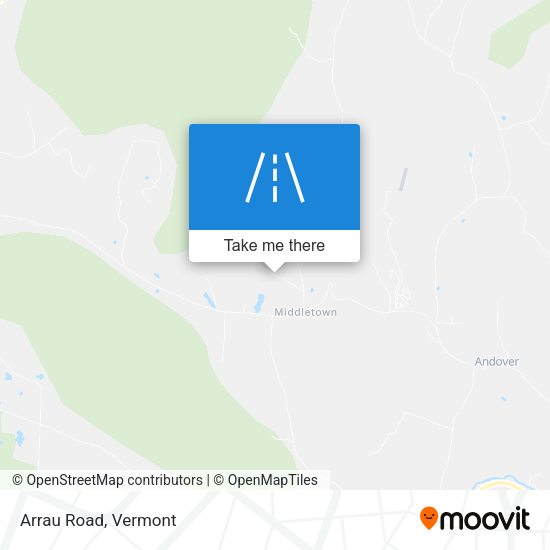 Mapa de Arrau Road