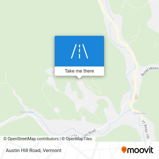 Mapa de Austin Hill Road