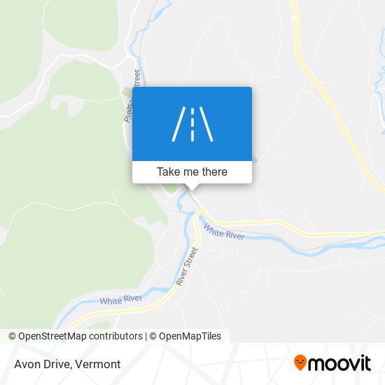 Avon Drive map