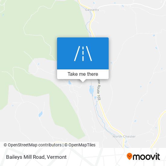 Baileys Mill Road map