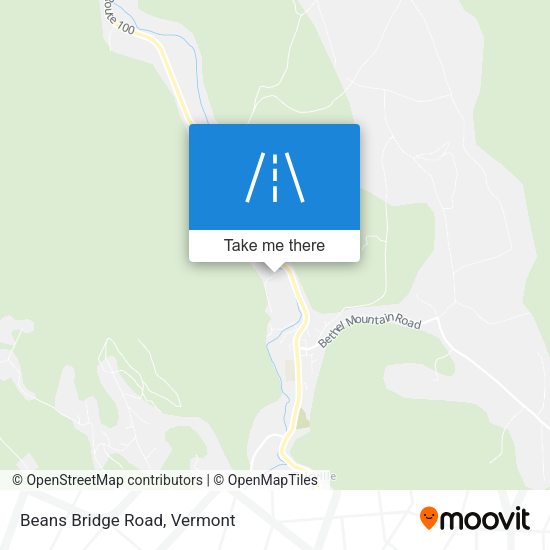 Mapa de Beans Bridge Road