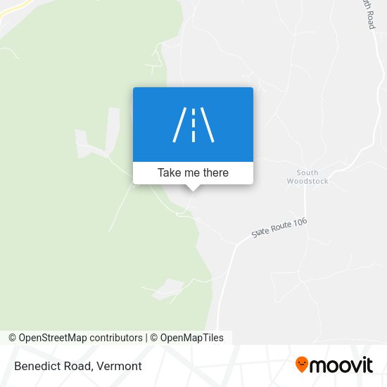 Mapa de Benedict Road