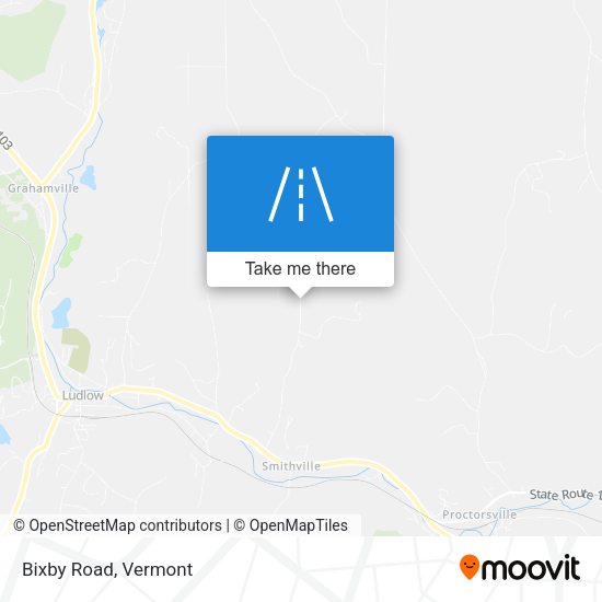 Bixby Road map