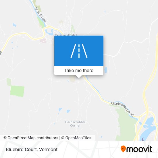 Mapa de Bluebird Court