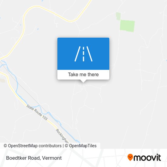 Mapa de Boedtker Road