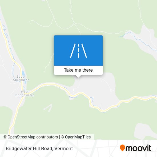 Bridgewater Hill Road map