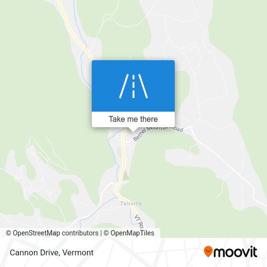 Mapa de Cannon Drive