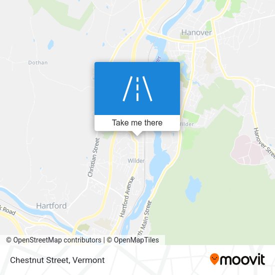 Mapa de Chestnut Street