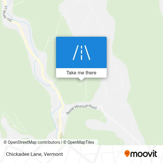 Chickadee Lane map