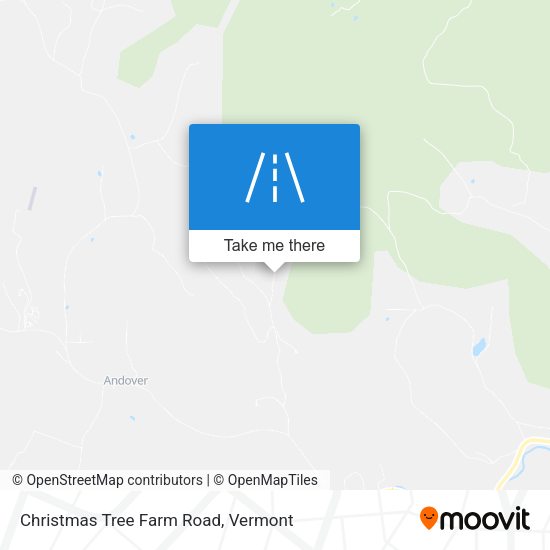 Christmas Tree Farm Road map