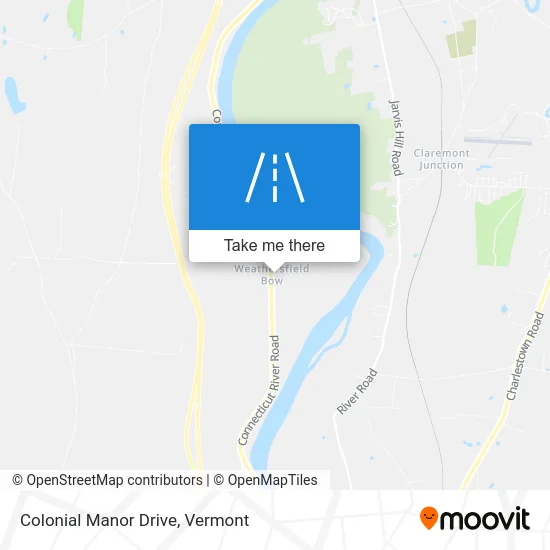 Colonial Manor Drive map
