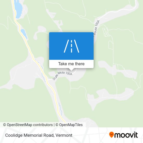 Coolidge Memorial Road map