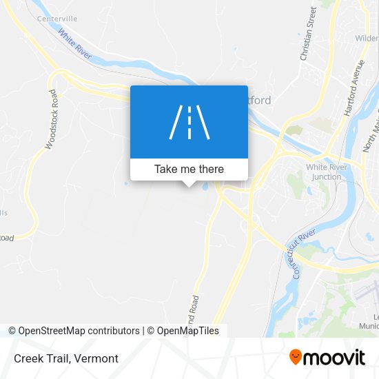 Mapa de Creek Trail